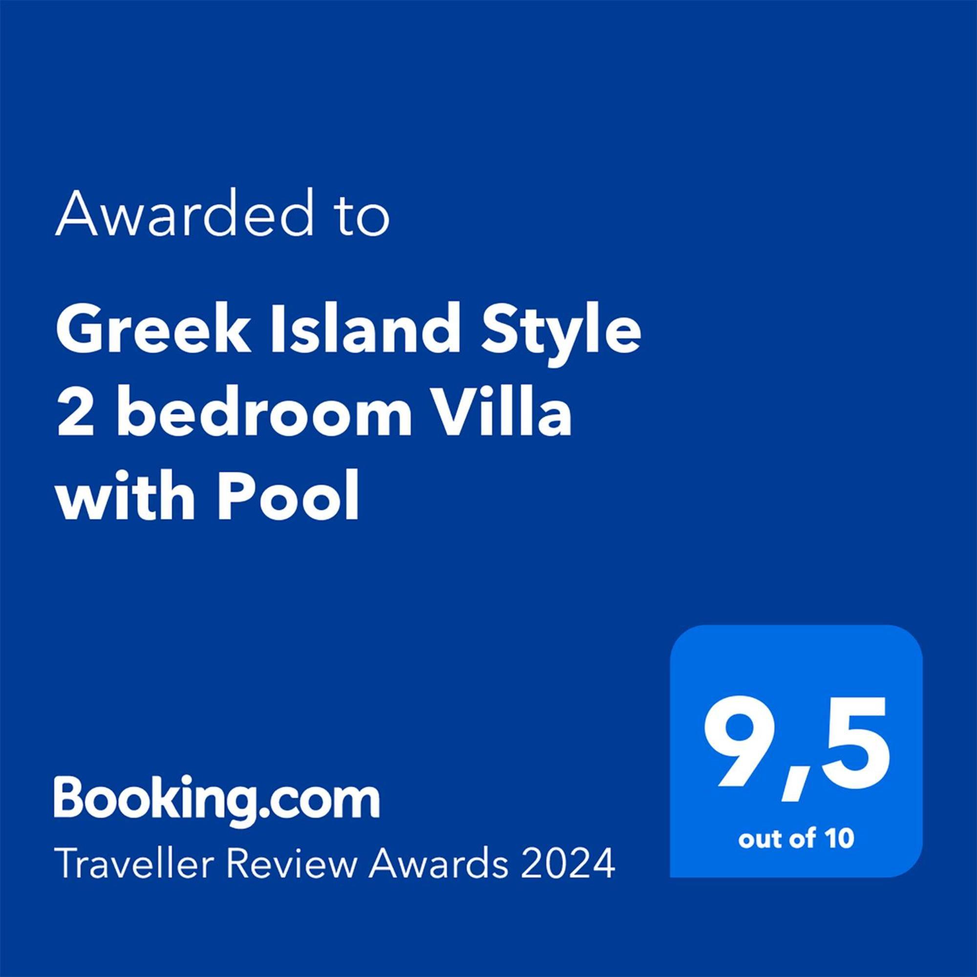 Greek Island Style 2 Bedroom Villa With Pool Next To The Sea Larnaca Exterior photo